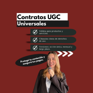 Pack de Contratos UGC (Universal, Mensual y Largo Plazo)